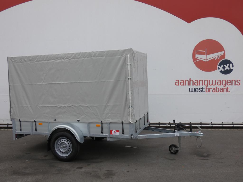 Loady Bakwagen enkelas 250x130cm 750kg